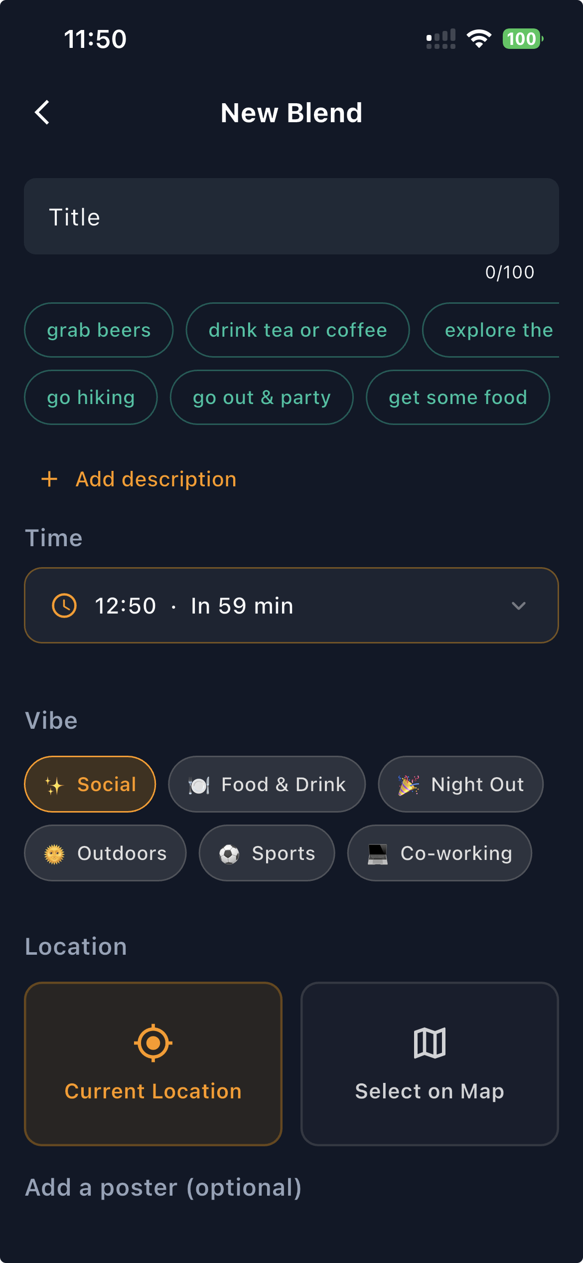 Post & Discover Blends